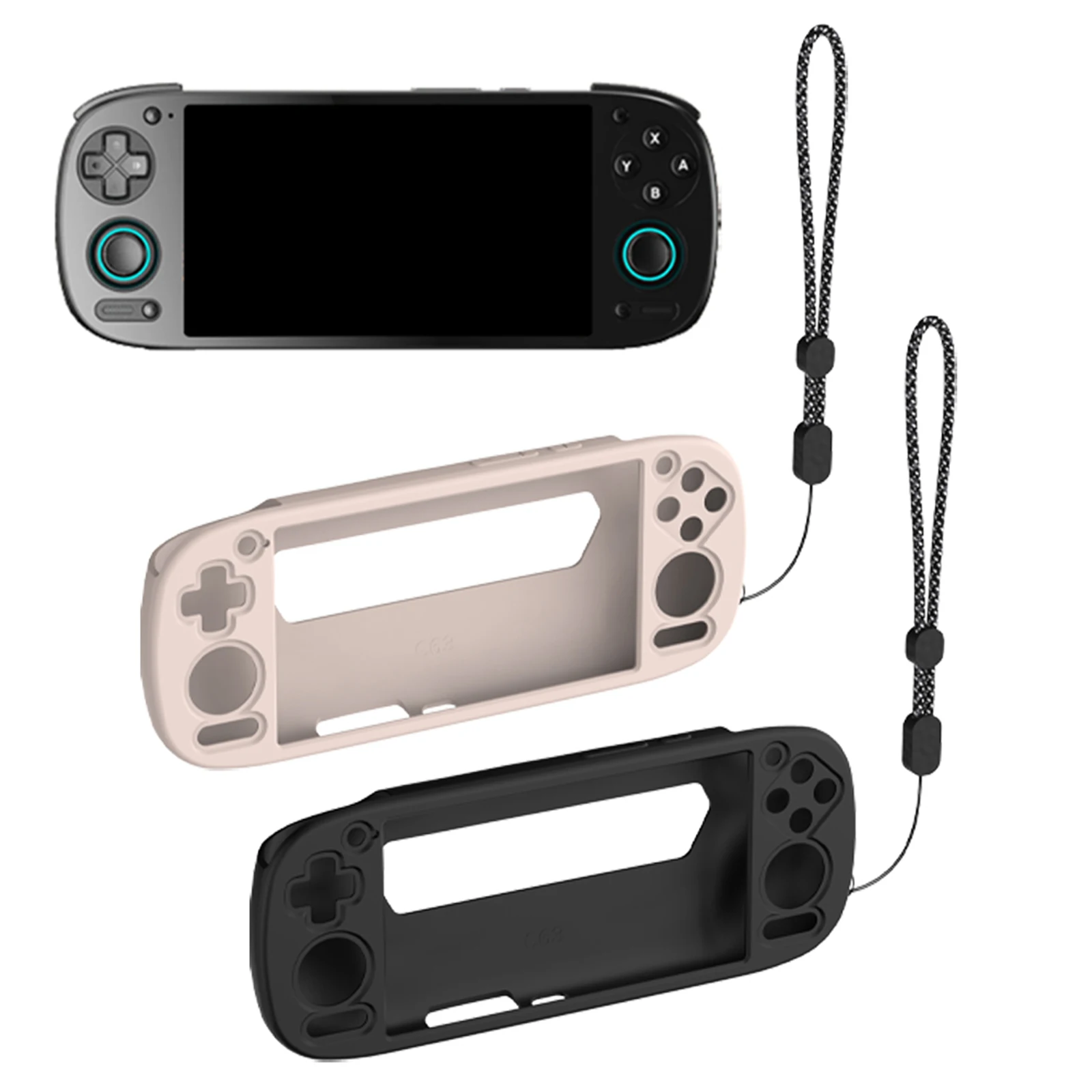 Protector para consola portátil Retroid Pocket 5, funda protectora de silicona, cubierta de Color sólido, agarre antideslizante, carcasa a prueba de polvo - imagen 5