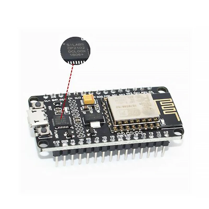 Nuevo módulo inalámbrico CH340 CH340G / CP2102 NodeMcu V3 V2 4M Lua WIFI Placa de desarrollo de Internet de las cosas basada en ESP8266 - imagen 5