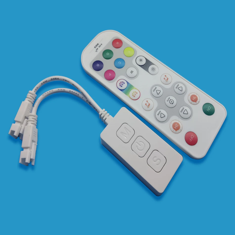 Controlador LED de música SP548E WiFi + Bluetooth para WS2812 WS2811 direccionable Pixel RGB LED Strip Alexa Control de aplicación de voz inteligente - imagen 2