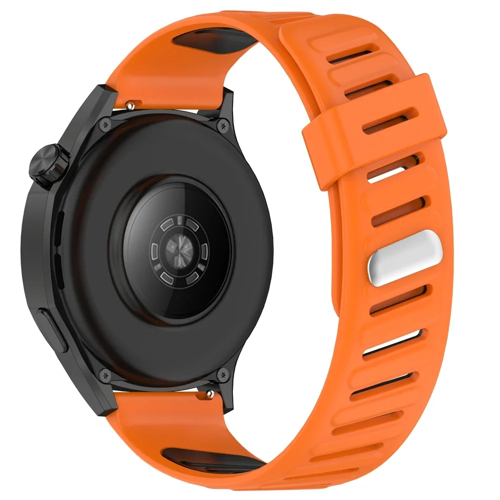 Correa de reloj de silicona de 22mm para Garmin Venu 4 3 2 45mm/Forerunner 570 47mm 265 255 Music/Vivoactive 4 correas de reloj de repuesto - imagen 4
