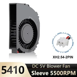 Gdstime 5410 Ventilador DC 5V 50x40x10mm Centrífugo Radial 5500RPM