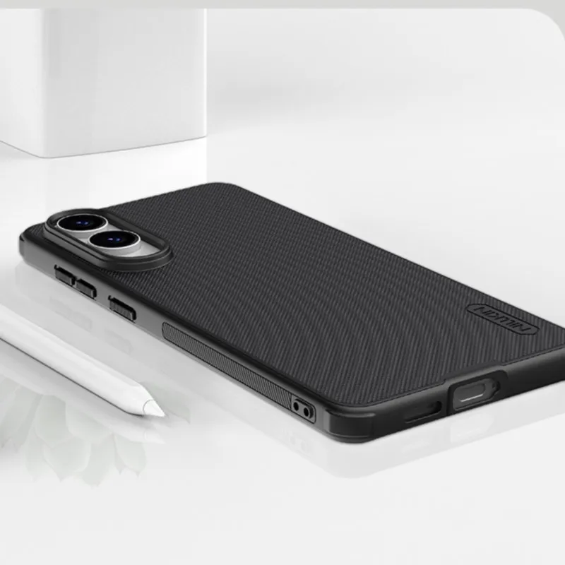 Para Samsung Galaxy S25 edge funda NILLKIN funda ajustada de alta calidad funda protectora súper esmerilada cubierta mate para PC - imagen 4