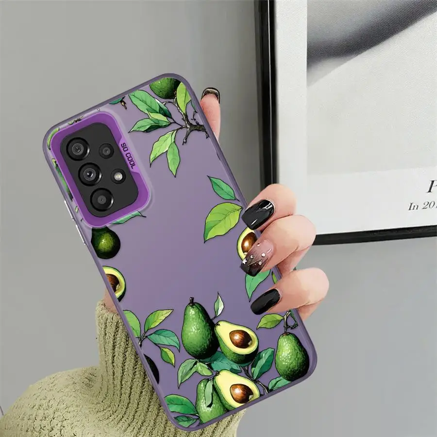 Back Phone Cover Case for Xiaomi Redmi A5 K60 10C 9C A1 A2 Plus 9T 12C 13C 14C Avocado Fruit - imagen 5