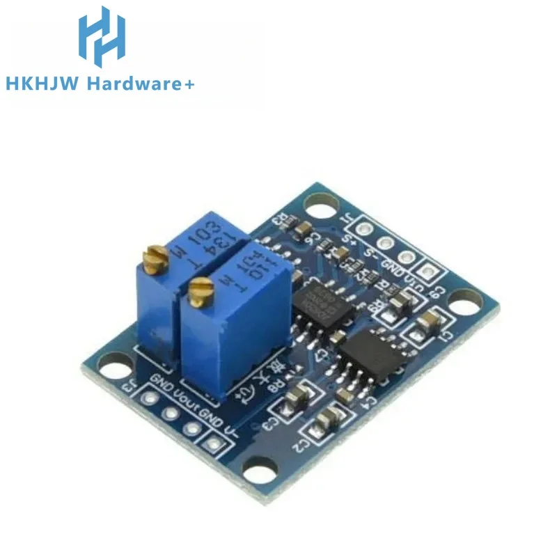 AD620 Microvolt MV amplificador de voltaje de la señal de la placa del módulo de instrumentación 3-12VDC - imagen 5