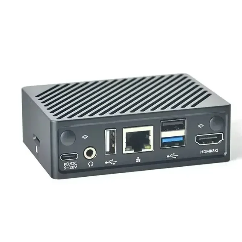 FriendlyELEC NanoPi M6 Mini SBC de código abierto Rockchip RK3588S Schede de desarrollo 64 bits LPDDR5 RAM Native Gigabit Ethernet Light NAS 8K - imagen 5