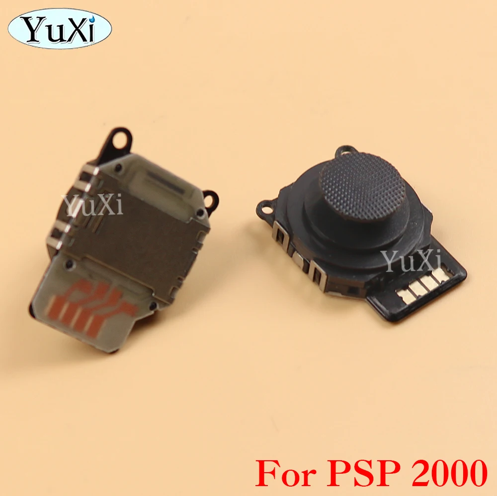 1 unidad de Joysticks analógicos 3D para PSP 1000 2000 3000, tapas de agarre de botón negro, potenciómetro de módulo para reemplazo PSP1000 - imagen 5