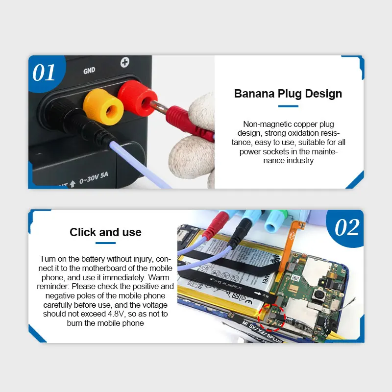 SS-905F línea de alimentación de teléfono móvil Cable de arranque línea de Control de prueba herramientas de reparación de energía de teléfono para Android Samsung Huawei Xiaomi - imagen 5