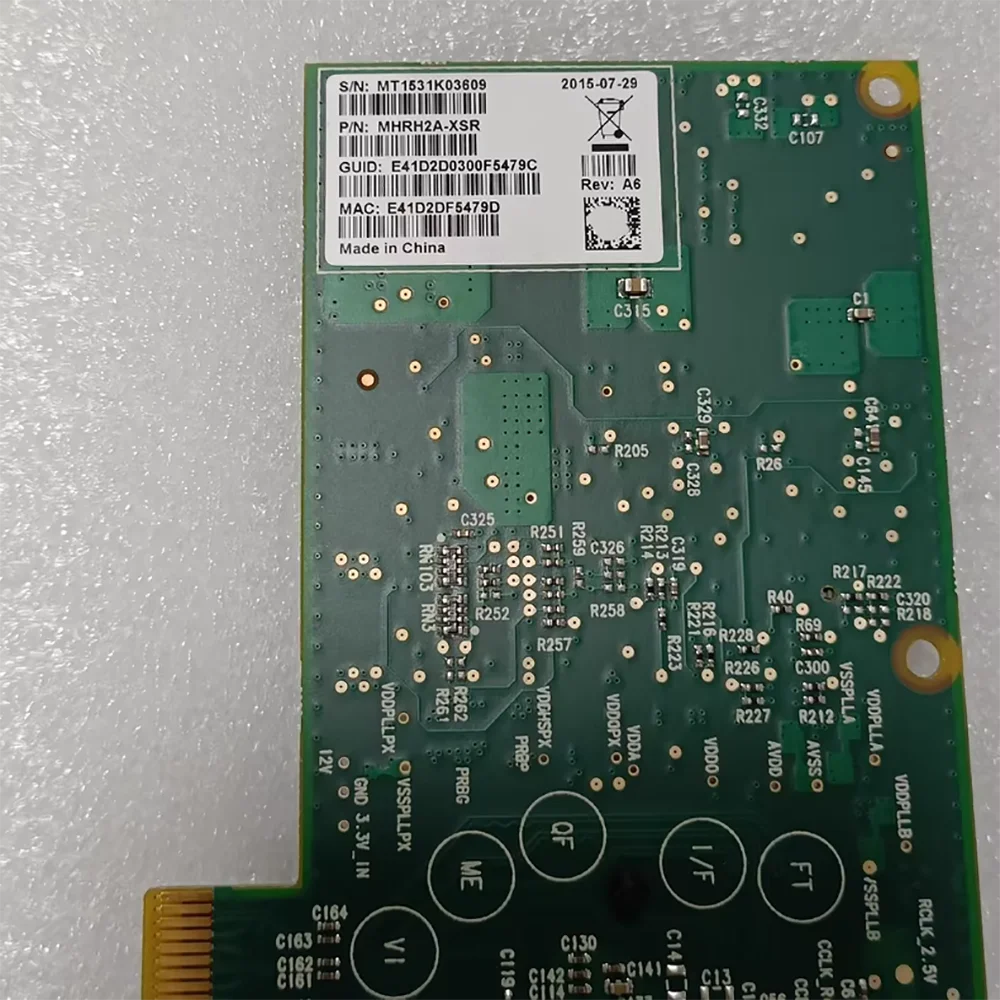 Para tarjeta de red connectX-2 infiniband 10GB HCA MHRH2A-XSR - imagen 5