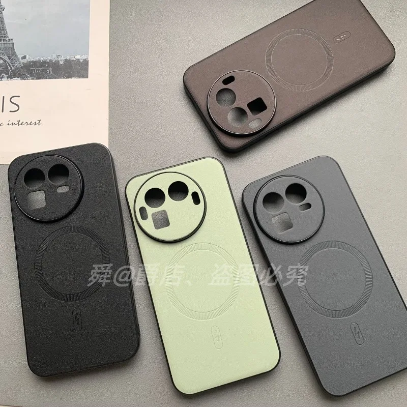 Para la funda Realme GT8 Pro presenta un lujoso diseño de TPU para PC magnético mate, que proporciona protección a prueba de golpes y caídas. - imagen 2