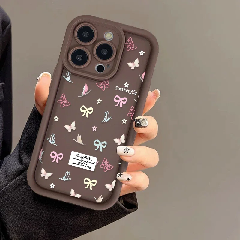 Funda de teléfono con lazo líquido para Samsung S25 S24 S23 S22 S21 S20 Note 20 FE Plus Ultra 5G, funda de silicona suave de TPU - imagen 3