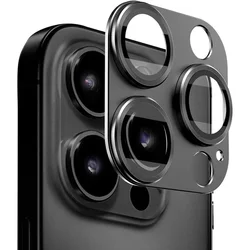 Funda Lente iPhone 16 Pro – Protección Cristal Metal Antirayaduras