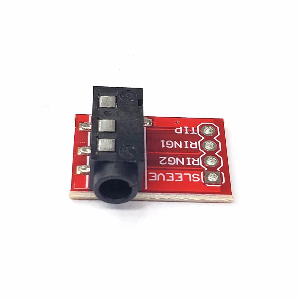 10 Uds. Placa de Audio TRRS conector de 3,5mm auriculares estéreo MP3 auriculares placa de ruptura de Audio módulo de extensión interfaz de micrófono 4PIN - imagen 4