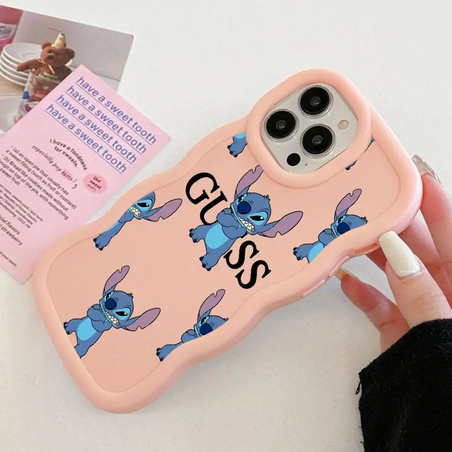 Funda de teléfono de TPU suave de moda con ángulo de punto de Disney para Xiaomi Redmi Note 8 9 10 11 12 Pro 9s 10Lite 10s 14 13 14 Pro Plus - imagen 3