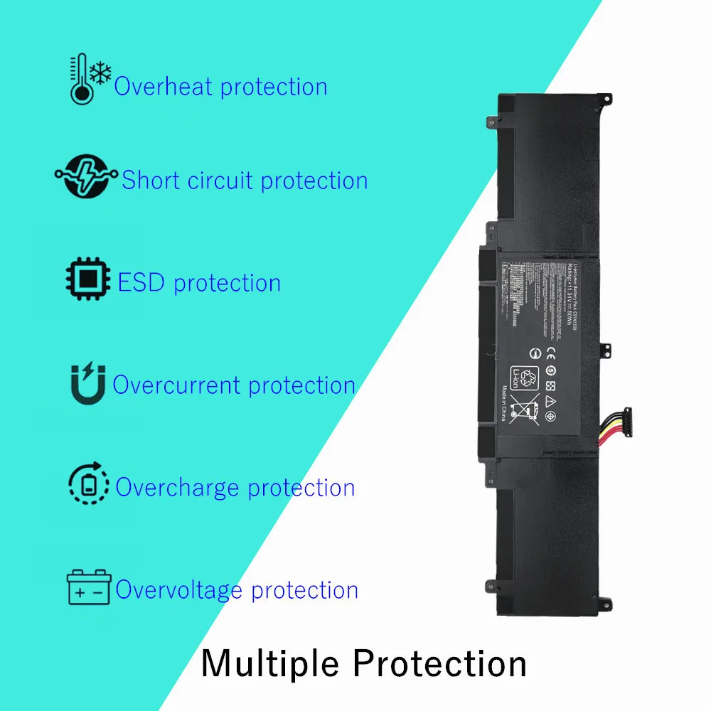 C31N1339 batería del ordenador portátil para ASUS ZenBook UX303 UX303L UX303LA UX303LB UX303LN UX303LNB UX303UA UX303UB Q302L Q302LA Q302LD - imagen 5