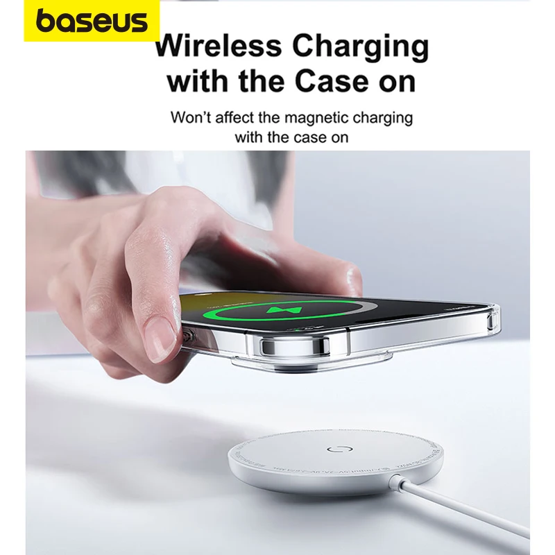 Funda transparente Baseus para iPhone 15 Pro Max Plus, funda suave de TPU con lente completa a prueba de golpes, funda transparente para iPhone 15 - imagen 5