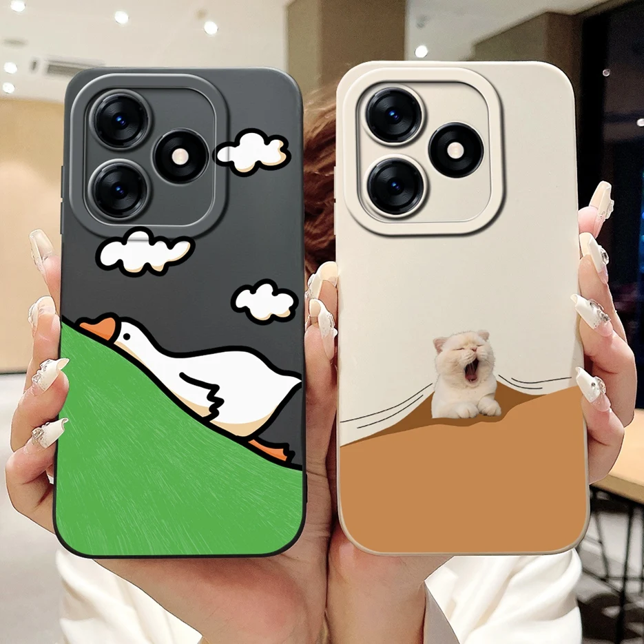 For Tecno Spark 10 Pro Case KI7 Cute Funny Cartoon Cover Shockproof Phone Case For Tecno Spark 10C Spark10 Pro Soft Fundas Coque - imagen 2