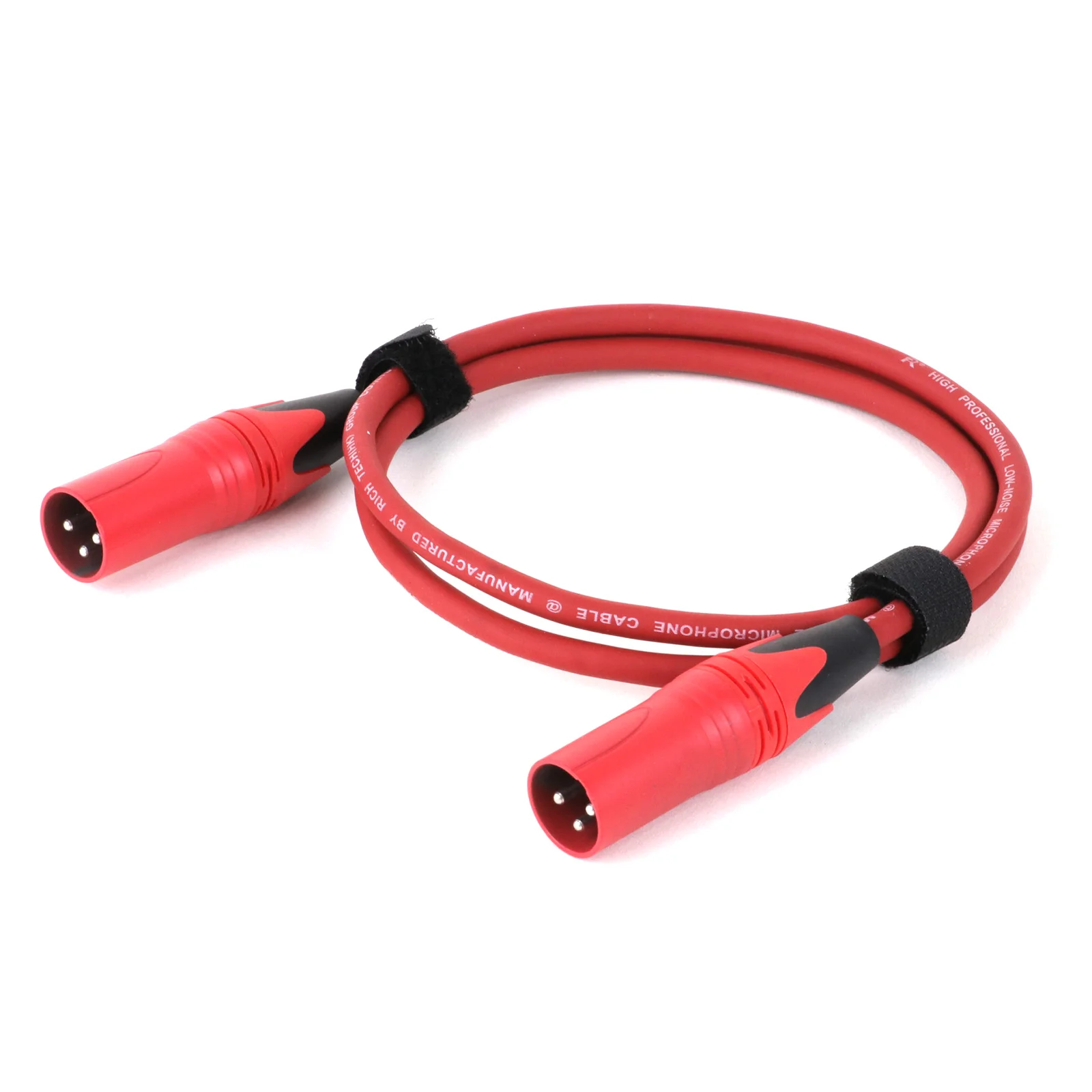 Cable XLR macho a macho de 0,3 M-15M, Cable de micrófono de varios colores con cobre libre de oxígeno, 3 pines macho a macho, 1 unidad - imagen 3