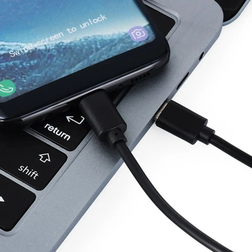 Cable de USB-C tipo C a Micro USB para Samsung, Cable Micro B USB tipo C macho a macho, datos de carga rápida de 30/100cm - imagen 3