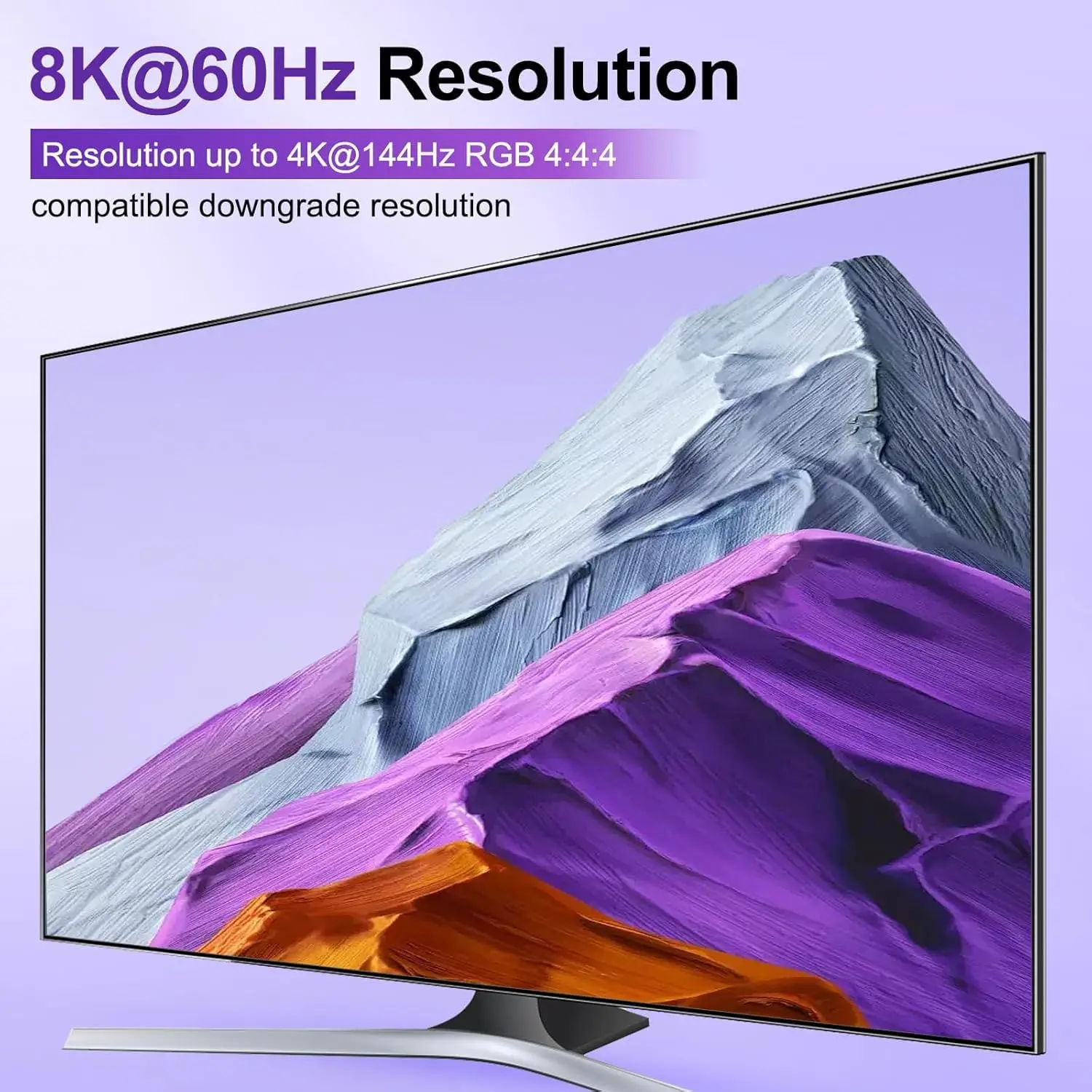 Conmutador KVM 8K 2 monitores 3 computadora, monitores duales KCEVE 4K USB 3,0 Displayport HDMI KVM Switcher para 3 PC Share teclado ratón - imagen 3