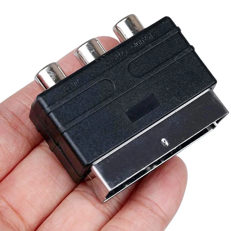 Diagrama de conectividad Scart a RCA