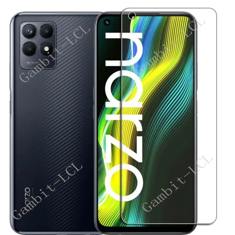 Vidrio templado para piezas, película protectora de pantalla para Narzo 50, 4G, 6,6 pulgadas, 8I RealmeNarzo50, RMX3286, 3 Realme - imagen 2