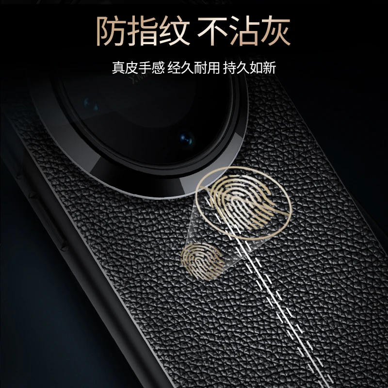Funda de teléfono de cuero de lujo para Huawei Mate 70 Pro Celulares Funda de negocios de silicona para Huawei Mate 70 Pro Plus чехол Funda - imagen 5