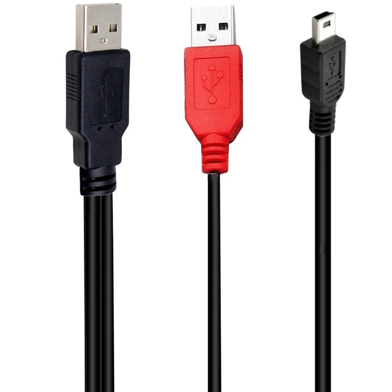 Divisor 2 en 1 Usb 2,0/Tipo c/TIPO b/Micro/Mini Y con fuente de alimentación Usb para disco duro externo del escáner de impresora - imagen 5