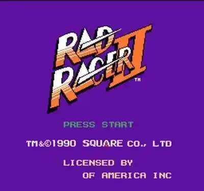 Tarjeta de juego Rad Racer 2 de 60 pines, región gratuita para reproductor de videojuegos de 8 bits