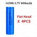 4PCS Flat Head