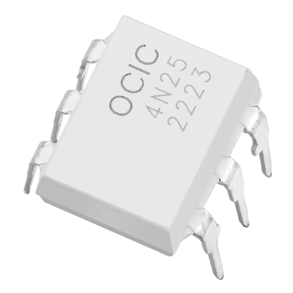 10 Uds optoacoplador 4n25 EL4N25 4n25m DIP6 DIP-6 optoaislador fotovoltaico optoacoplador nuevo y Original IC en Stock Chanzon - imagen 3