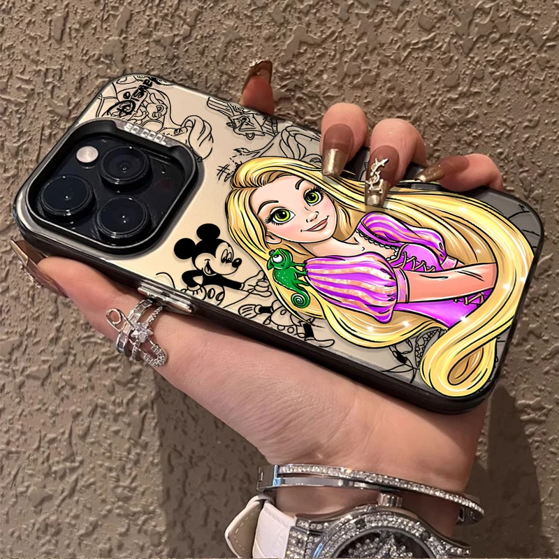 Funda de princesa Rapunzel de Disney para Samsung Galaxy S23 S24 S25 S22 Ultra S21 Plus FE A56 A36 A26 5G A16 A06 4G Note 20 - imagen 5