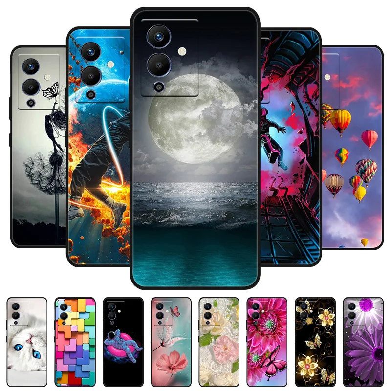 Para Infinix Note 12 Pro 5G funda X671B suave TPU fundas de teléfono de silicona para Infinix Note12 Pro5G funda parachoques a prueba de golpes Coque
