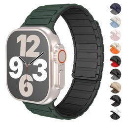Correa magnética Apple Watch Ultra – Silicona iWatch antigolpes