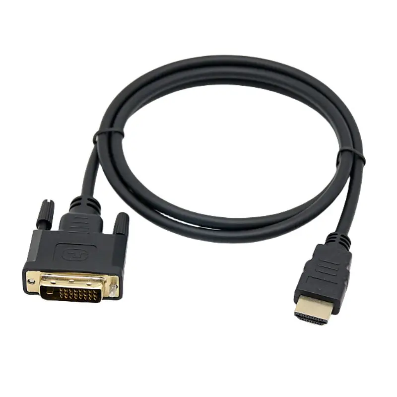 Cable adaptador HDMI compatible con DVI 24 + 1 HD, tarjeta gráfica para portátil 4K, computadora para juegos, monitor, conversión bidireccional de pantalla - imagen 3