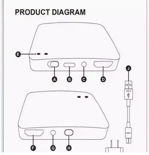 ADPT001W ADPT001 Adaptador de corriente de audio ADAPTOR de aroma FRONTAL