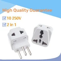 Adaptador de Viaje Tipo N Brasil – Enchufe UK/US/EU