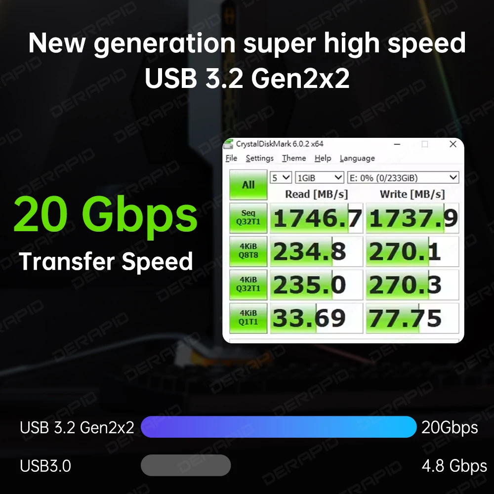 Cabecera de Panel frontal USB 3,2, conector hembra tipo E a USB-C tipo C, Cable de extensión PD de 100W + tornillo de montaje en Panel de 30/50CM - imagen 4