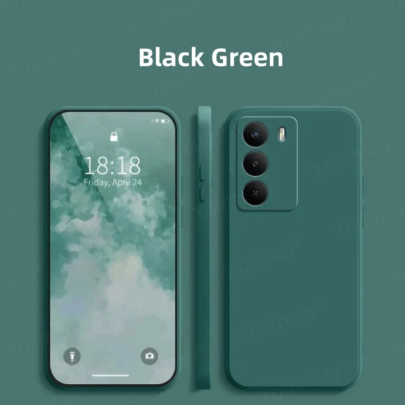 Para Realme C71 funda Realme C71 Fundas Coque Original silicona líquida suave TPU parachoques de teléfono para Realme C71 - imagen 2