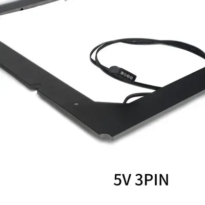 Tablero de luz decorativo 5V ARGB SYNC, placa trasera M/B IO RGB, luz trasera emisora de luz de placa base ATX de escritorio de faro - imagen 4