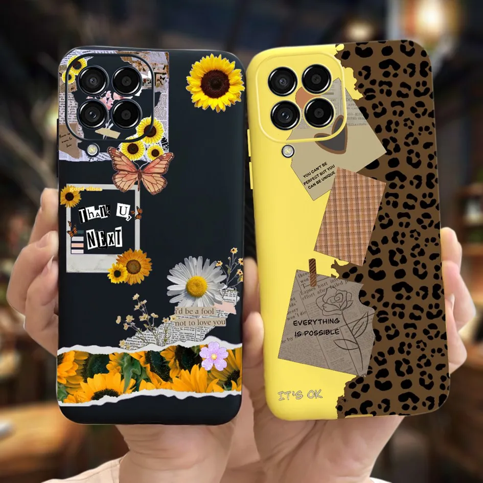 Funda de teléfono para Samsung Galaxy M33 5G, carcasa bonita con dibujos de osos, M33, M53, M23, Galaxy M23, SM-M236B M 23 - imagen 4