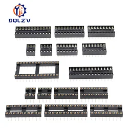Zócalo Adaptador IC DIP 28 Pines para MCU, Soldadura Cuerpo Estrecho