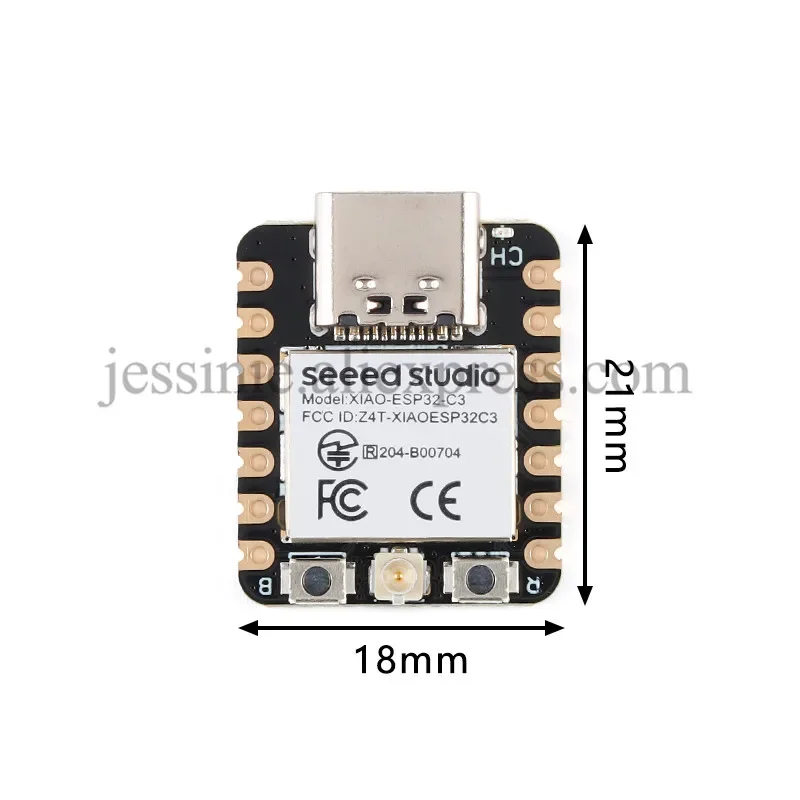 10 uds/1 unidad ESP32C3 Seeed Studio XIAO BLE WIFI módulo de placa de desarrollo inalámbrico ESP32 pequeño MCU 4MB 400KB para Arduino Pinhead - imagen 5
