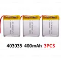 403035-400mAh  3PCS