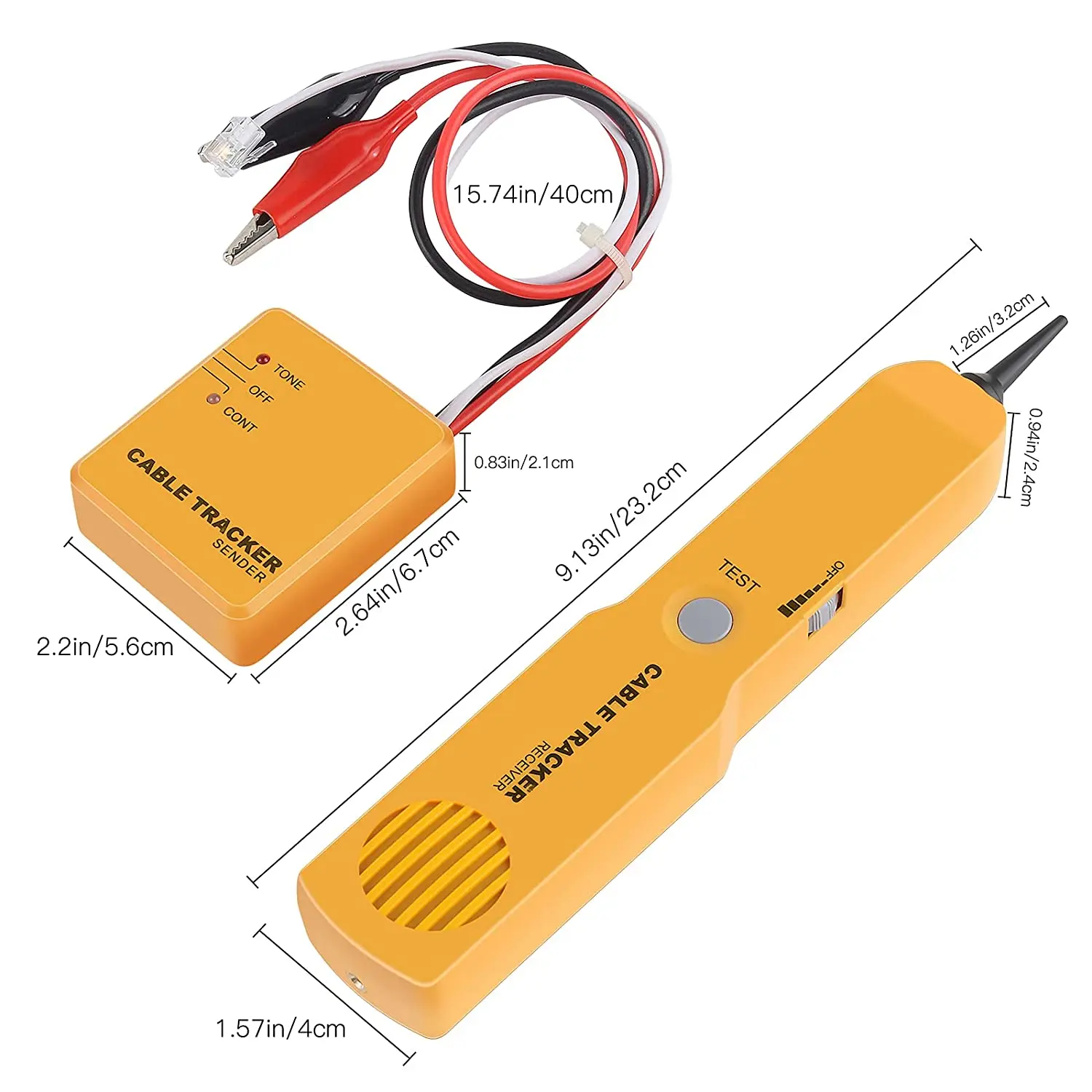 Conector RJ-11 para comprobar la línea telefónica