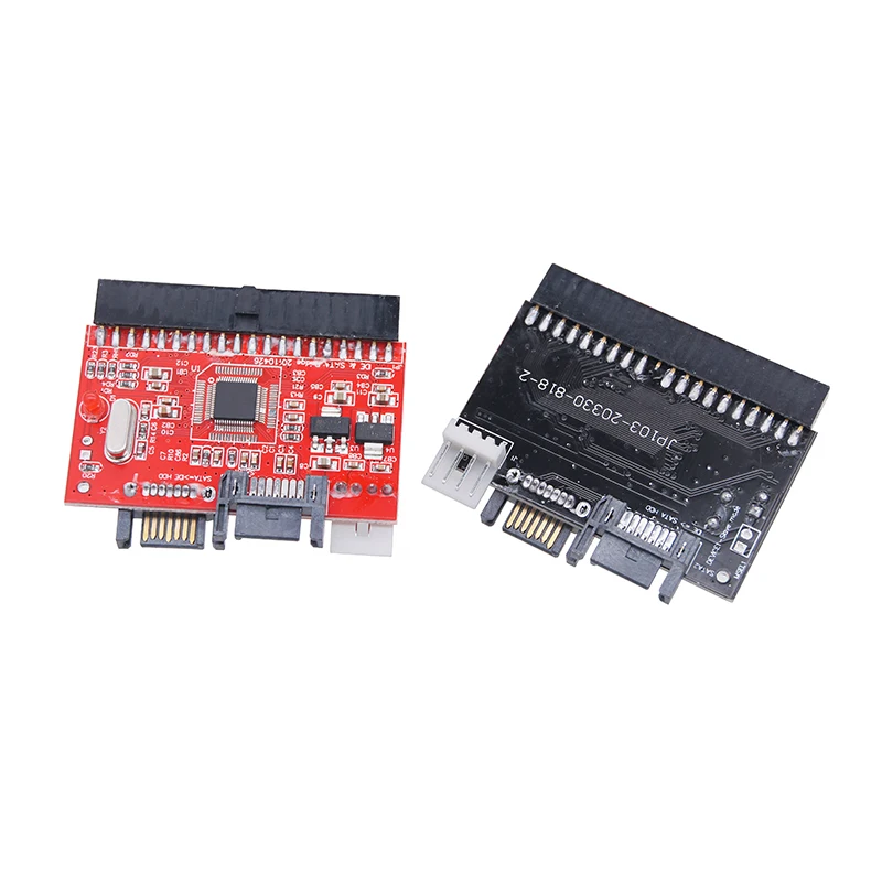 Adaptador IDE a SATA, convertidor bidireccional, conversión 100/133 HDD/SSD/CD/DVD, Tarjeta elevadora para PC de escritorio, Chip JM20330 - imagen 5