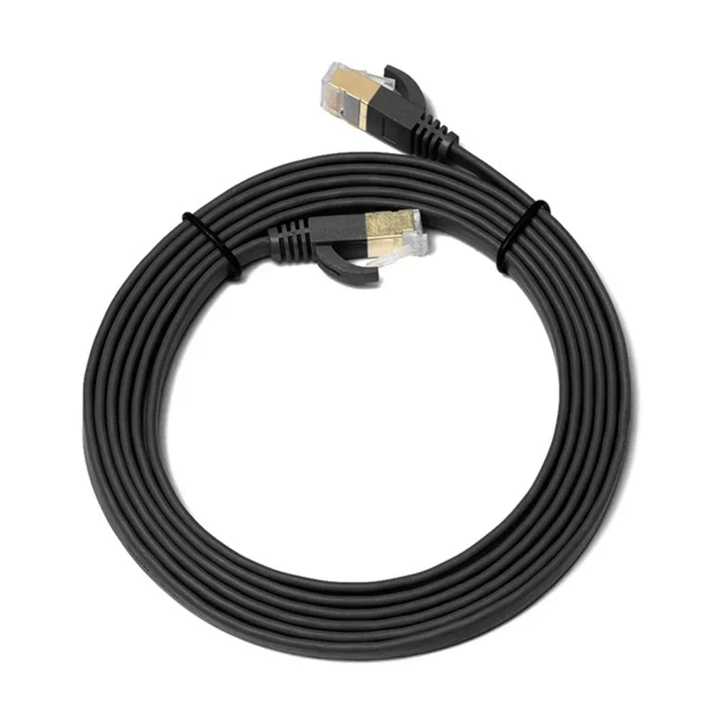 Cable Ethernet Cat7 conector RJ45 Cables de red planos Cable de conexión para escritorio portátil módem enrutador interruptor 0,5 M 1M 2M 5M - imagen 4