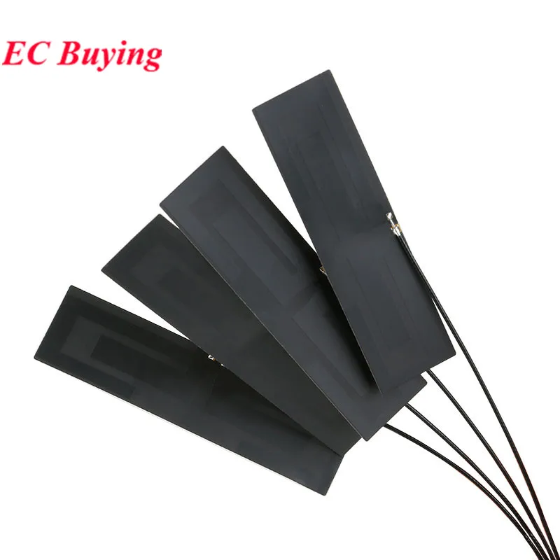 10 uds/1 unidad 8DBI GSM/GPRS/CDMA/WCDMA 2G 3G 4G LTE placa de circuito integrada antena FPC módem inalámbrico conector U.FL RG1.13 - imagen 3