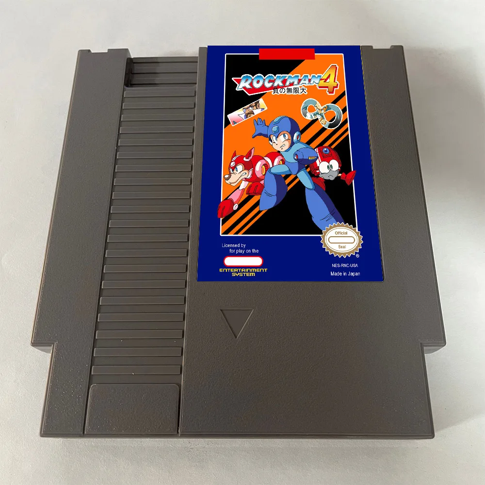 Rockman 4 Minus Infinity - Cartucho de juego NES de 8 bits para juego NES Cosnole - imagen 3