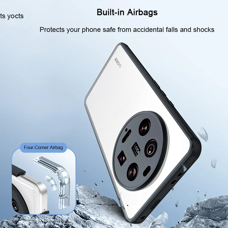 Para Xiaomi 14 Ultra Funda Xiaomi Mi 14 Ultra Funda Coque duro transparente TPU carcasa trasera a prueba de golpes Xiaomi 14 Ultra - imagen 4