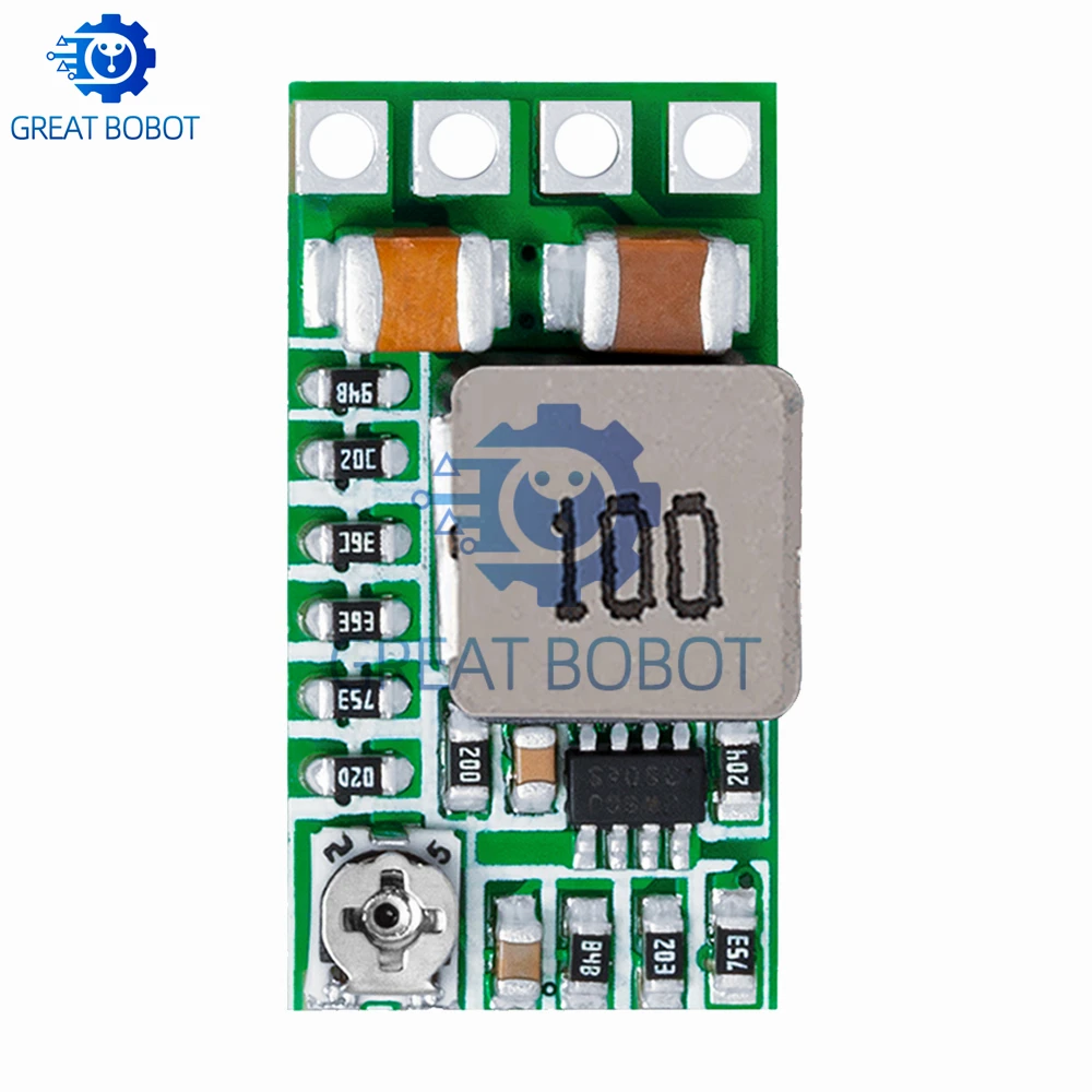 Convertidor reductor de voltaje CC-CC: entrada de 12 - 24 V a salida de 5 V 3 A, voltaje ajustable (1,8 V, 2,5 V, 3,3 V, 5 V, 9 V, 12 V) con 97,5% - imagen 4